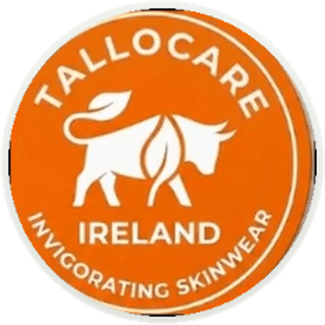 TalloCare Primary orange seal — Invigorating Skinwear, Ireland